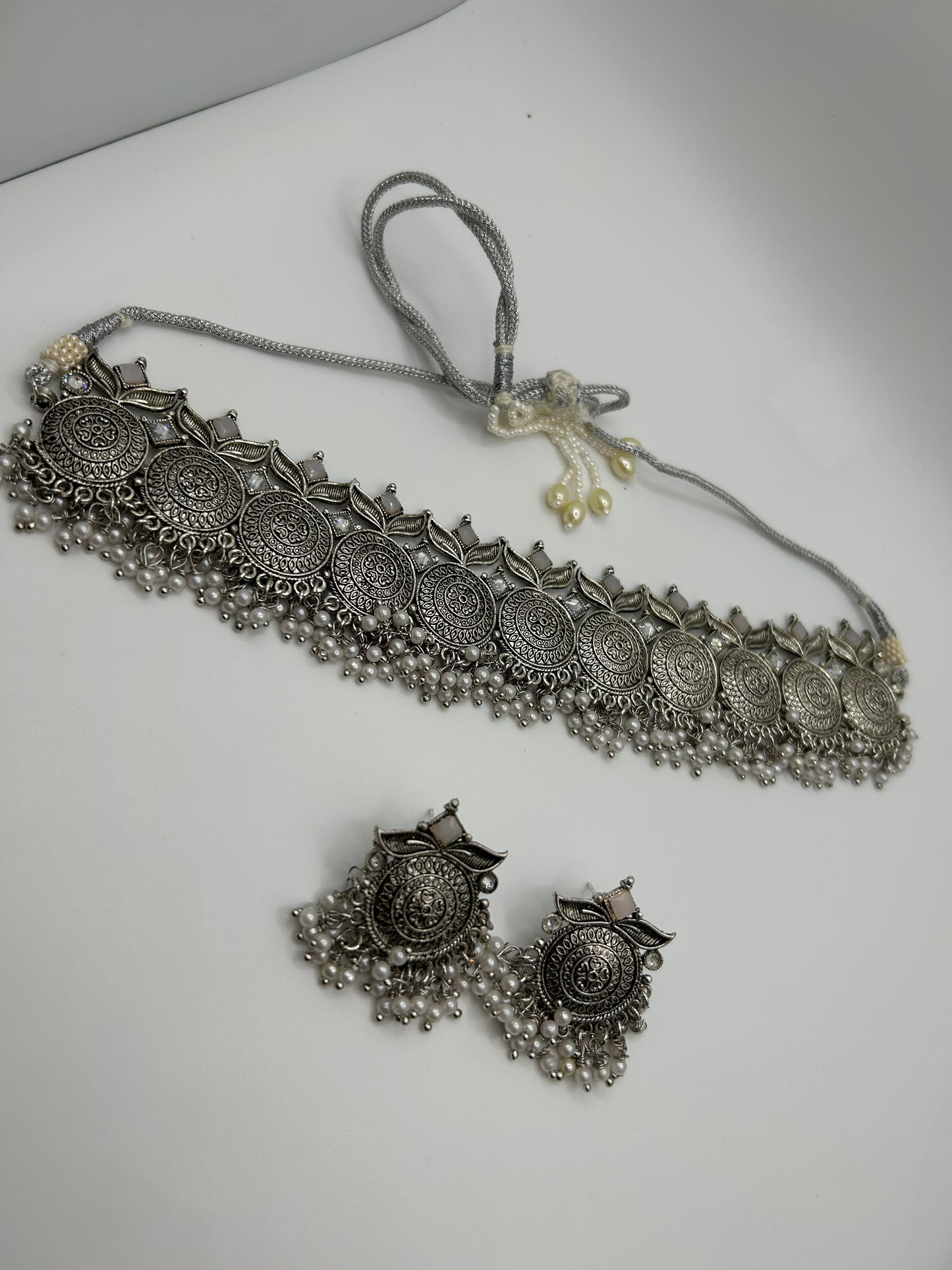 Oxidized necklace