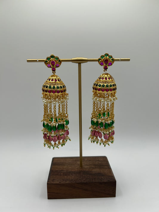Pachi kundan Earrings