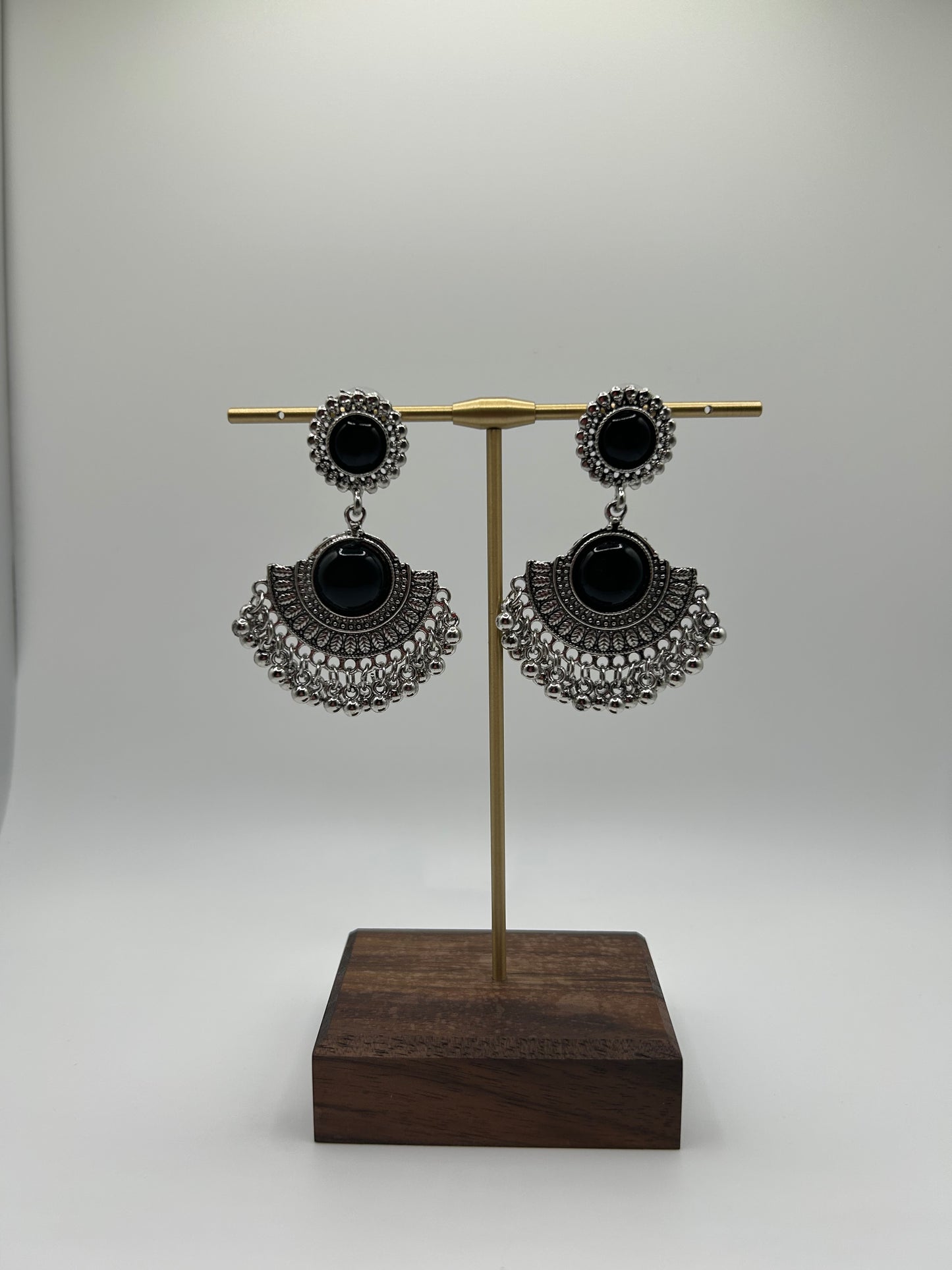 Oxidized earrings