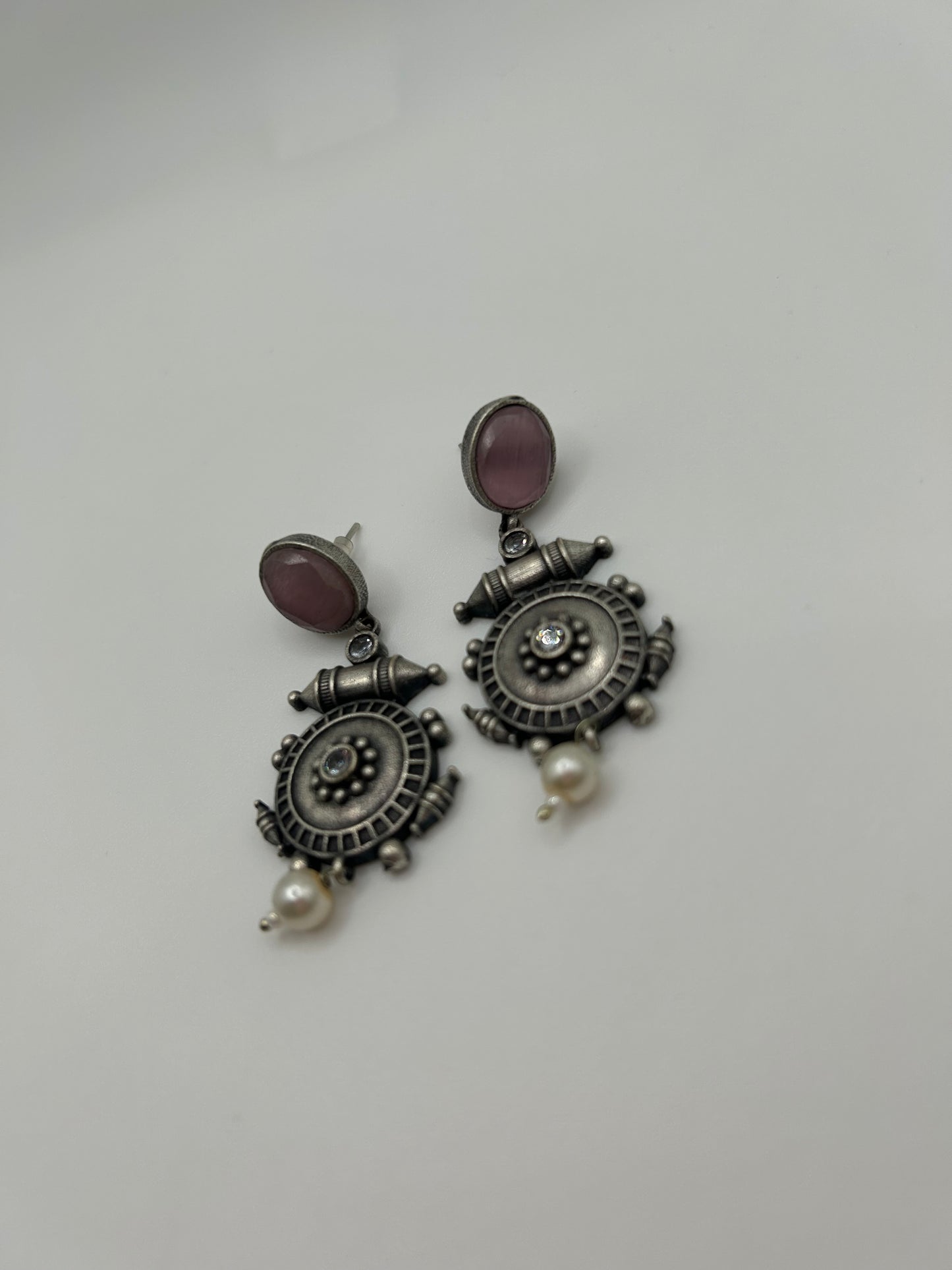 Oxidized earrings