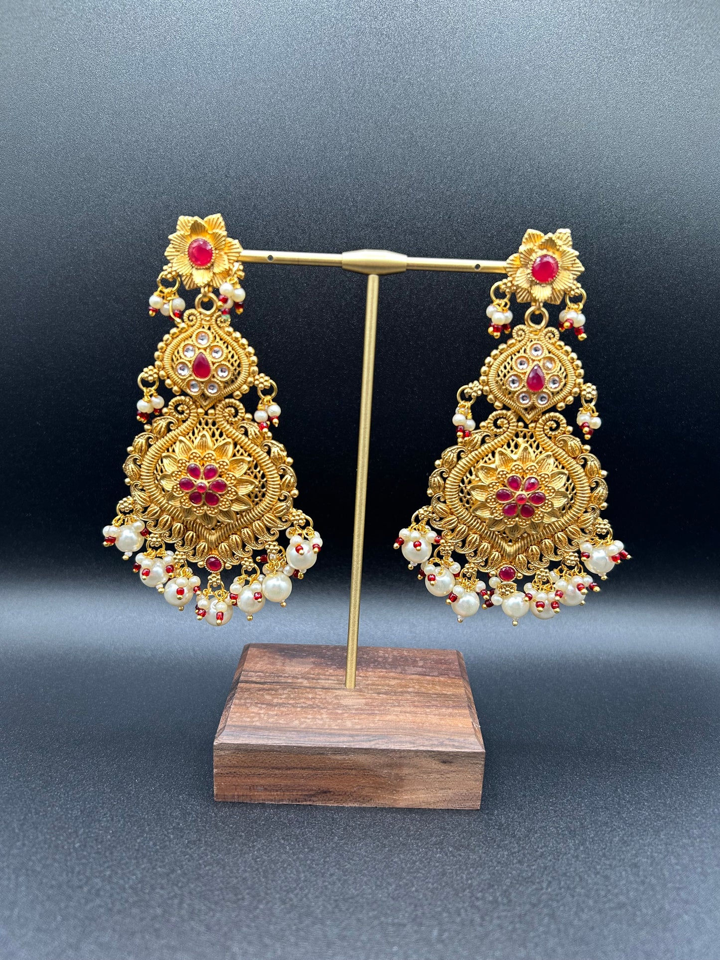 Long earrings