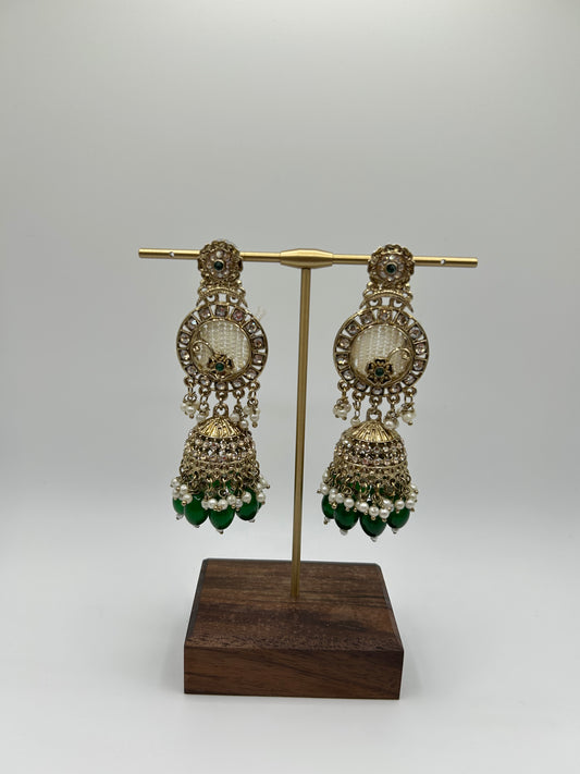 Kundan earrings