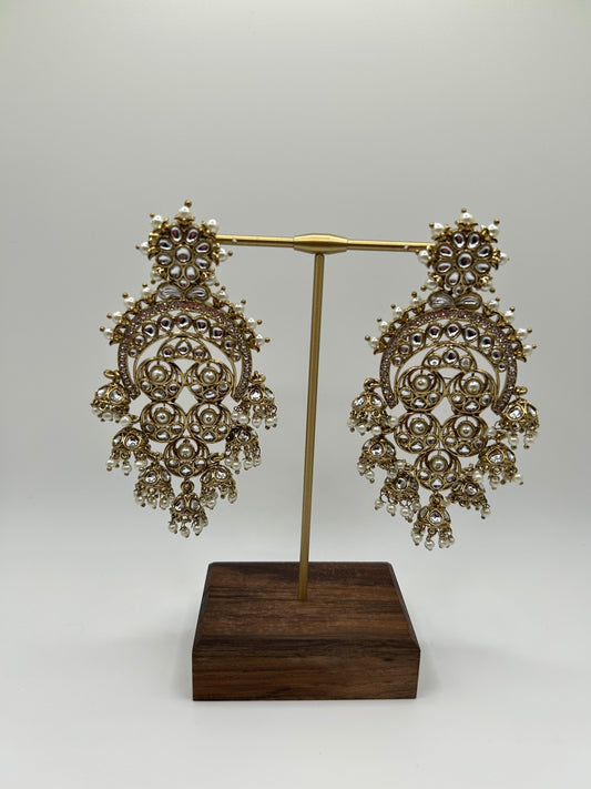 Kundan earrings