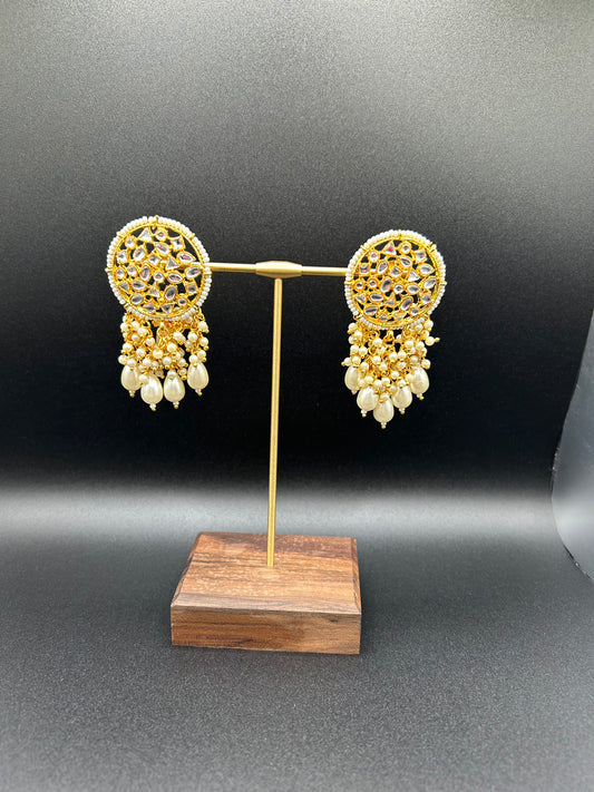 Kundan earrings